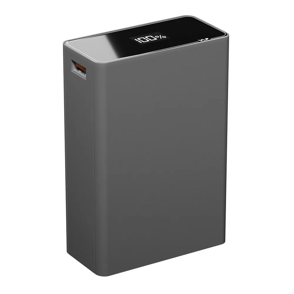 Внешний аккумулятор "vlp" B-Energy 10000mAh 65W, USB-C+USB-A, серый