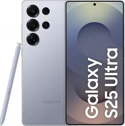 Смартфон Samsung Galaxy S25 Ultra 12/1024 ГБ, «синий титан» (Titanium Silverblue)
